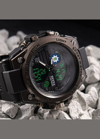 Наручные мужские тактические часы Tattoo с логотипом Police Черный Besta (301536594)