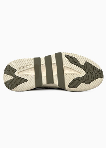 Кроссовки женские и мужские Adidas Niteball beige green | Адидас Найтбол бежевые зеленые No Brand бежевые демисезоны (316663567)