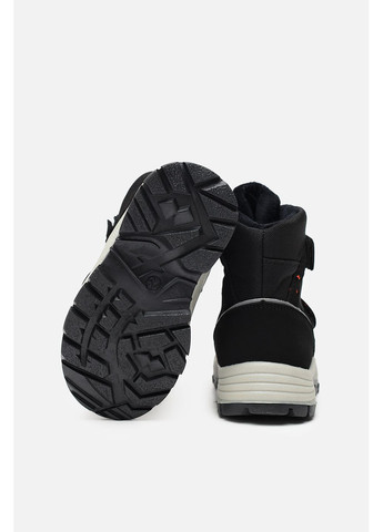 Зимние термосапоги для мальчика цвет черный cb-00285212 Kimboo