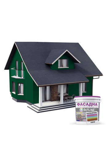Фасадна фарба акрил-латексна 5540-G20Y 5 л SkyLine (289461361)