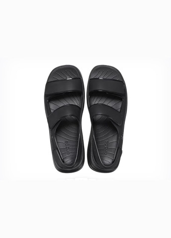 Повседневные женские сандалии skyline sandal black 36-6-23 см Crocs