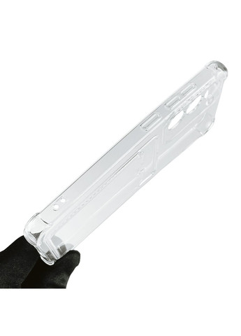 Чехол для Galaxy S23 Plus SM-S916B с бронь углами с карманом для k-pop на самсунг с23 плюс прозрачный Samsung (366022133)