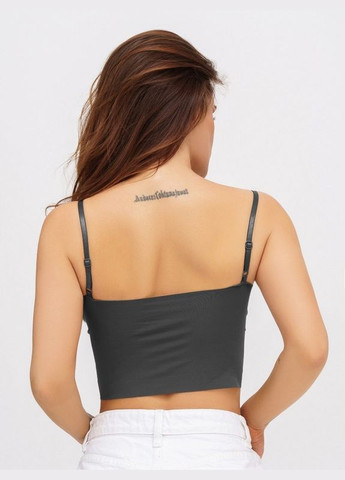 Сірий бюстгальтер bl2-496 сірий ISSA PLUS нейлон