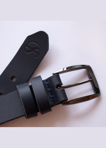 Ремень кожаный с черной пряжкой SD Handmade (357489775)