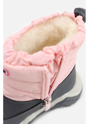 Розовые зимние дутики для девочки цвет розовый цб-00286681 Kimboo