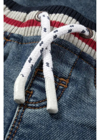 Синие демисезонные джинсы на флисе для мальчика синие 92см(2р) C&A