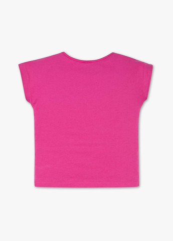 Розовая летняя детская футболка на девочку 92 размер розовая 2003449 C&A