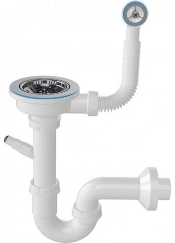 Мойка кухонная Ovum, искусственный камень, овальная, с крылом, 615х495х200мм, чаша – 1, врезная, черный + смеситель Adamant (370614875)