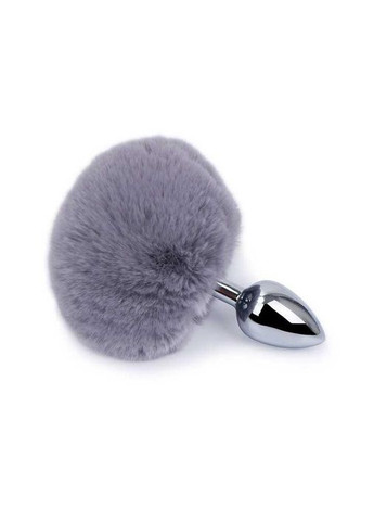 Анальная пробка с хвостиком — Коричневый - 7,5 * 2,8 см — Анальные игрушки - (372734487)