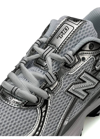Кроссовки женские New Balance White Silver No Brand 740 белые демисезоны (346055187)