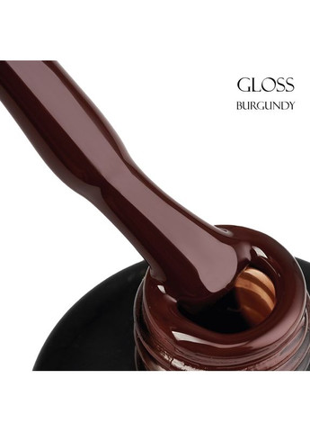 Цветная база GLOSS Color Base Gel Burgundy, 11 мл Gloss Company (278650135)