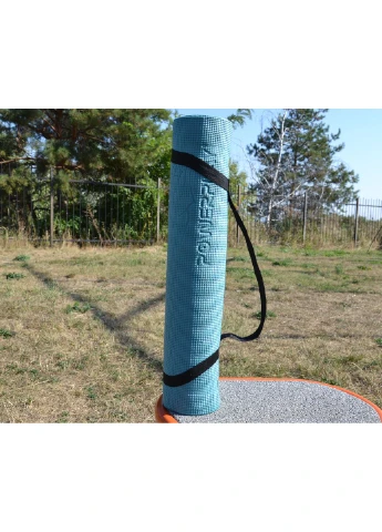 Коврик для йоги и фитнеса 4010 PVC Yoga Mat Зеленый (173x61x0.6) PowerPlay (362914639)