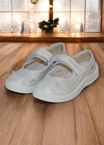 Ортопедичні тапочки для дівчинки змінка в садок змінне взуття капчики Waldi (322581837)