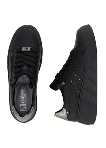 Rieker Туфли черный з натуральная кожа, германия — демисезон (352168077)