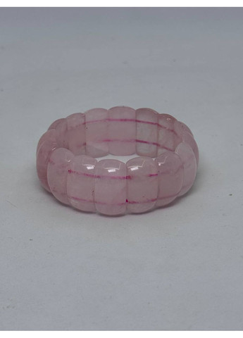 Браслет з рожевого кварцу 22*12 мм 18,8 см Рожевий No Brand (350633846)