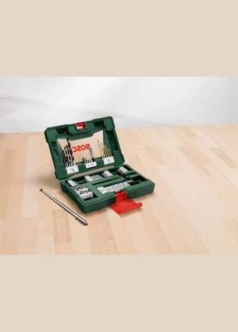 Набор принадлежностей V-Line-48 (48 шт) сверла и торцевые головки по дереву, металлу (26419) Bosch (347332448)