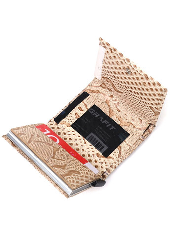 Візитниця із натуральної фактурної шкіри під змію 20985 Karya (331907977)