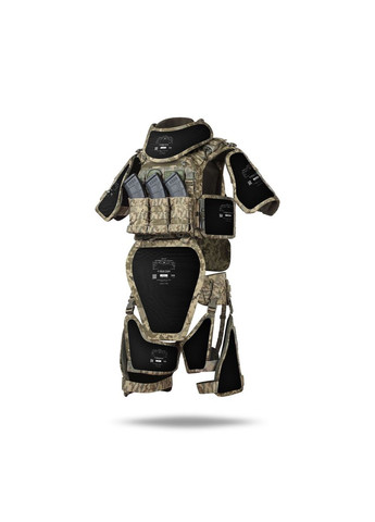 Противоосколочный фартук 2-го класса защиты (с баллистическим пакетом). Размер. Пиксель (мм-14) Ukrarmor (333721774)