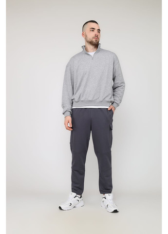 Штани спортивні чоловічі колір графіт CB-00286345 Yuki (368296034)