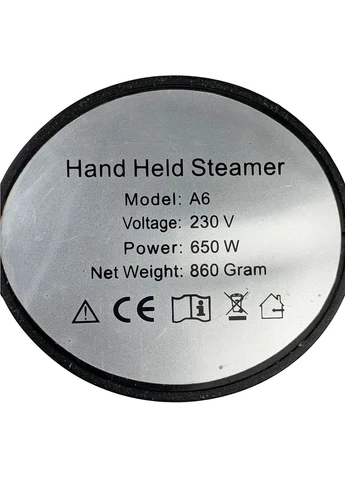 Ручний відпарювач для одягу, із потужністю 600 Вт парогенератор Hand held Steamer, А6 No Brand (389387485)