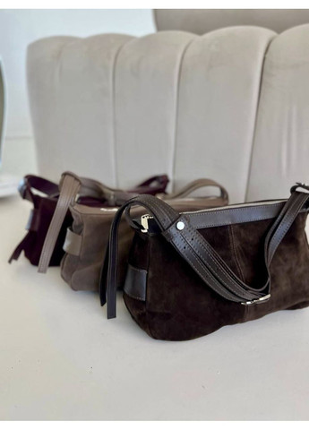 Сумка багет молодежная широкий ремень кожаная средняя коричневая 1820 202-4619 ARTiS Bags Сумка (362264212)