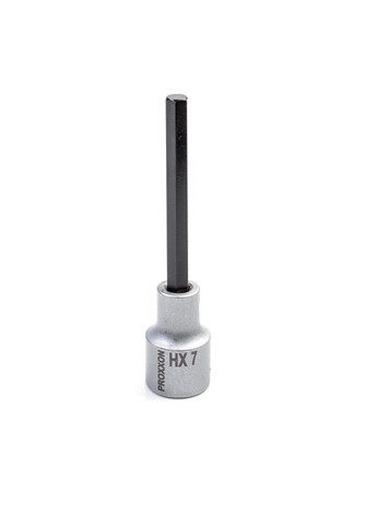 Накидна головка HEX7 (1/2", 100 мм) 6гранна з насадкою HEX (22030) Proxxon (294335644)