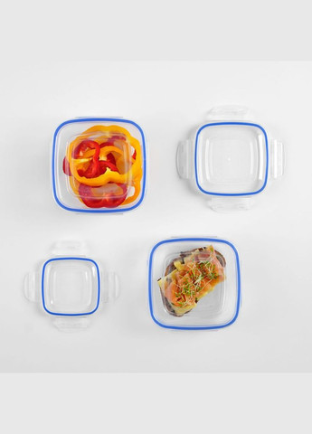 Лоток кухонний 825 мл прямокутний глибокий "Fresh Box" Plastik Dunya 30351 (327093655)