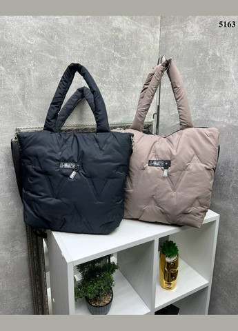 Жіноча зручна сумка шопер із плащівки No Brand (316535870)