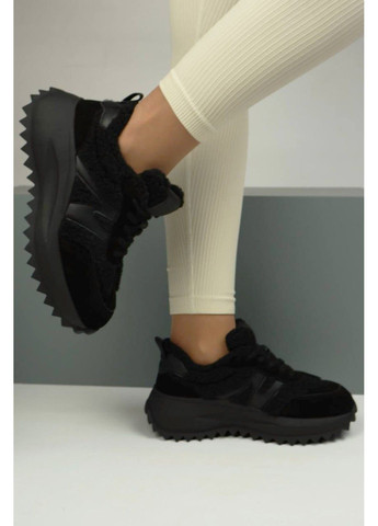 570 Кросівки Зимові Замшеві Чорні утеплені VIKA чорні зими (372384877)