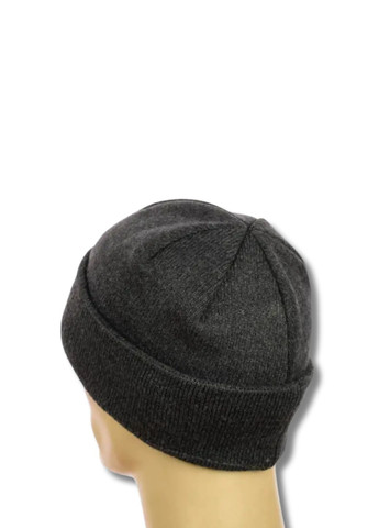 Зимняя двухслойная мужская шапка утеплённая флисом No Brand Чоловіча зимова шапка (339596980)