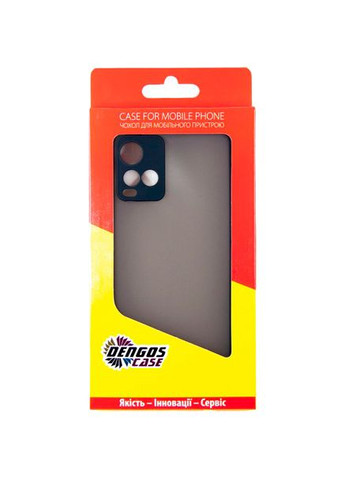Чехол Matt для VIVO Y33s Black (DGTPU-MATT-108) DENGOS (316696241)