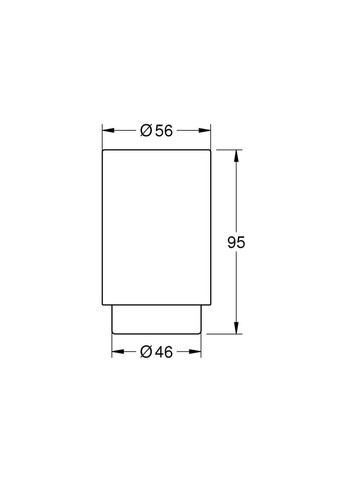 Стакан для зубных щеток Selection (41029000) Grohe (369933525)