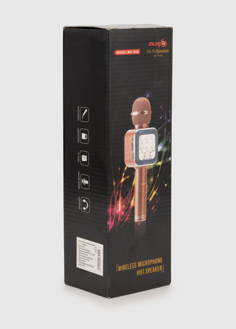 Беспроводной караоке микрофон с Bluetooth 1818 No Brand (286845443)