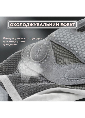 Рукавички для фітнесу без пальців для спорту тренувань турніка з липучкою нековзні дихаючі Фіолетові 66_3_M_3C No Brand (369164849)