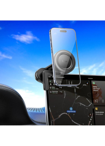 Автотримач для телефона H57 Show ring magnetic car holder(display) Hoco (365654348)