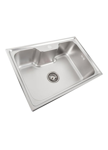 Кухонна мийка з нержавіючої сталі САТИН 6043 (0,8/180 мм) Valeso (336938324)