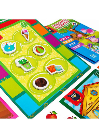 Дитяча розвиваюча настільна гра "Академія розвитку" VT5412-03, 4-6 років Vladi toys (373643433)