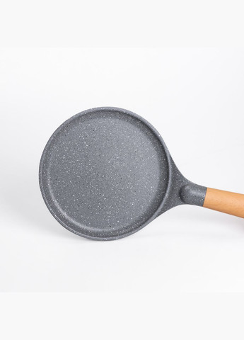 Алюмінієва млинна сковорода з мармуровим антипригарним покриттям Ø 20 см, товсте дно сірий MGC (315637297)