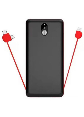 Повербанк 20000 мА·год + 3 перехідники, PV-53 / Зовнішній акумулятор/Повербанк для смартфона Inkax (370256890)