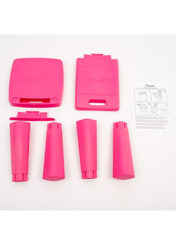 Стул-табурет для детей трансформер розовый 60 см (04690/3) Doloni (365590331)