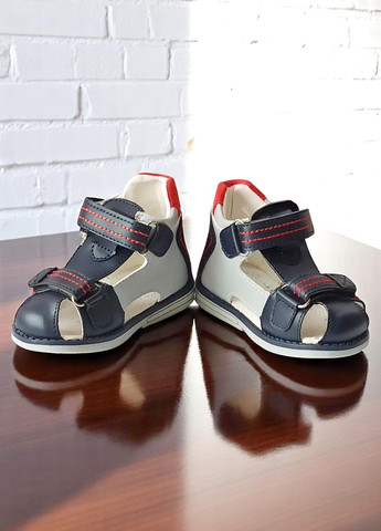 Закриті ортопедичні босоніжки сандалі на липучках для хлопчика ТОМ М Tom.M (329852344)