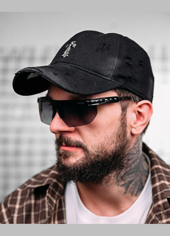 Мужские летние солнцезащитные очки черные No Brand (341084693)