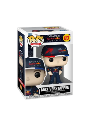 Ігрова фігурка POP! вінілова 6х5,5х11,4 см Формула-1 Макс Ферстаппен Funko (393590127)