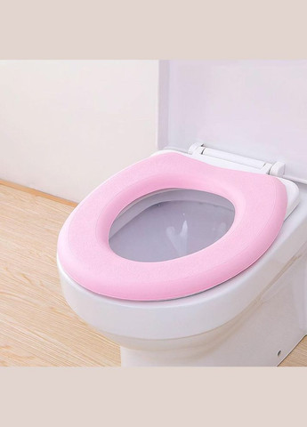 М'яка накладка на сидіння унітазу рожева (NR0063_1) No Brand (316026817)