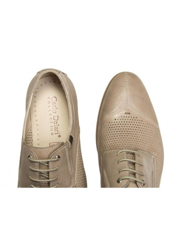 Серые туфли 7162013 44 цвет серый Carlo Delari