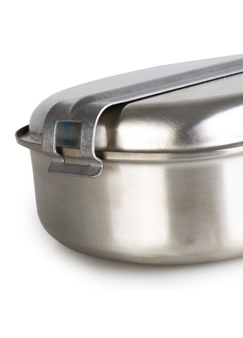 Набір посуду армійської Франції Sturm French Stainless Steel Mess KitSteel Mil-Tec (316320954)