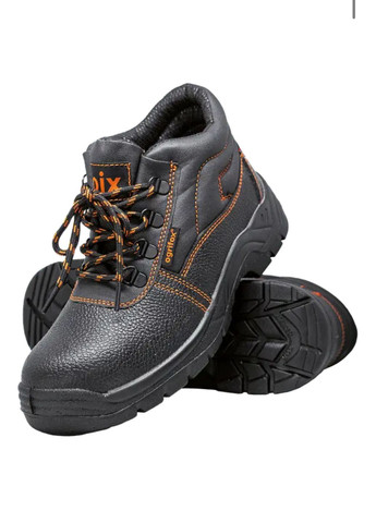 Черные ботинкки рабочие с металическим носком ox-oix-t-sb. (польша) ProsPerous
