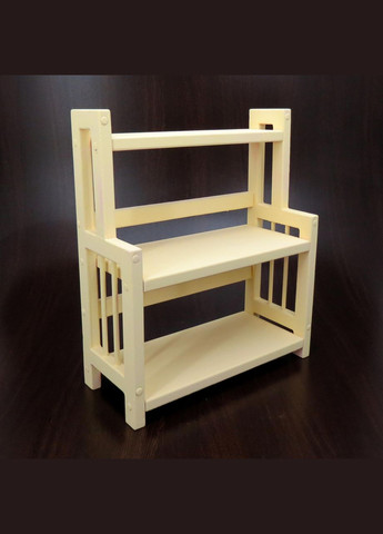 Полиця настільна з дерева Костанай лимонад (ПСТ-000651) No Brand (327844705)