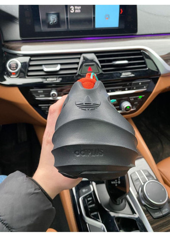 КРОССОВКИ ЖЕНСКИЕ ADIDAS ADIFOM BLACK ORANGE АДИДАС No Brand чёрные демисезоны (367173657)