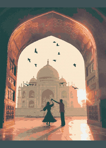 Картина за номерами Happy weekend 40x50 см (RB-0344) Riviera Blanca (303136355)